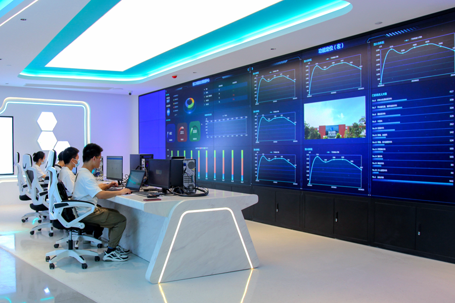 在晋江市医院，智能化系统为医院服务升级赋能。晋江市医院供图