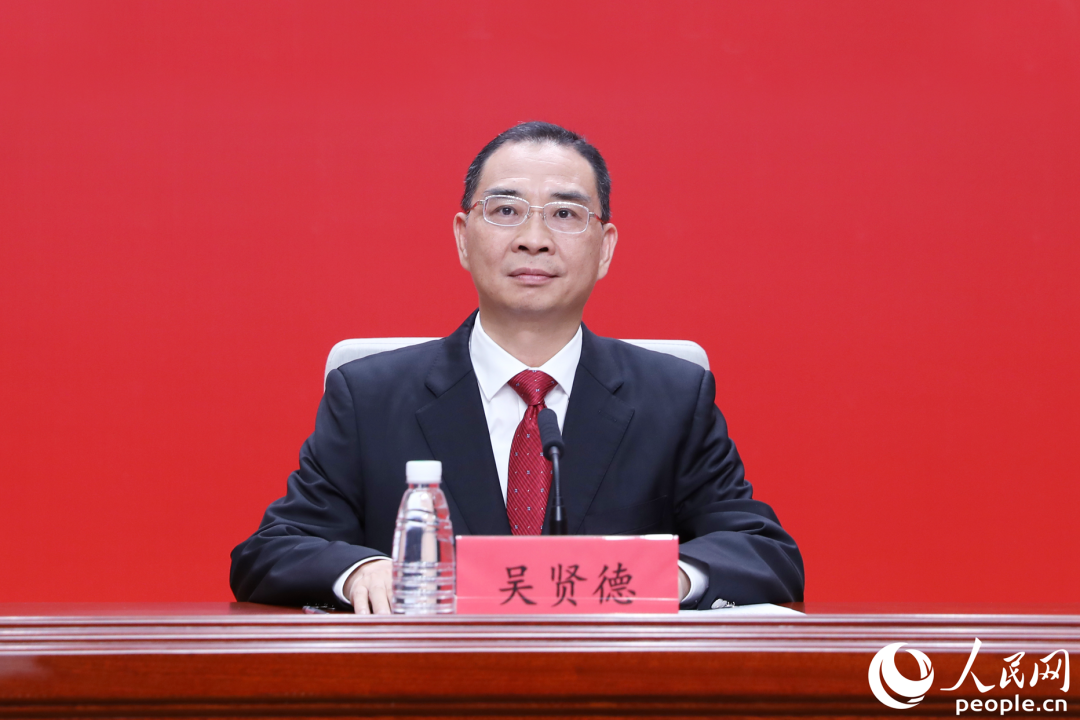 吴贤德（资料图）。人民网 陈永整摄