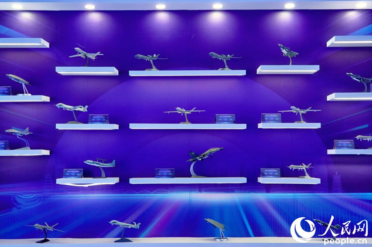 福州无人机(系统)孵化器科普展。人民网 杨灏昱摄