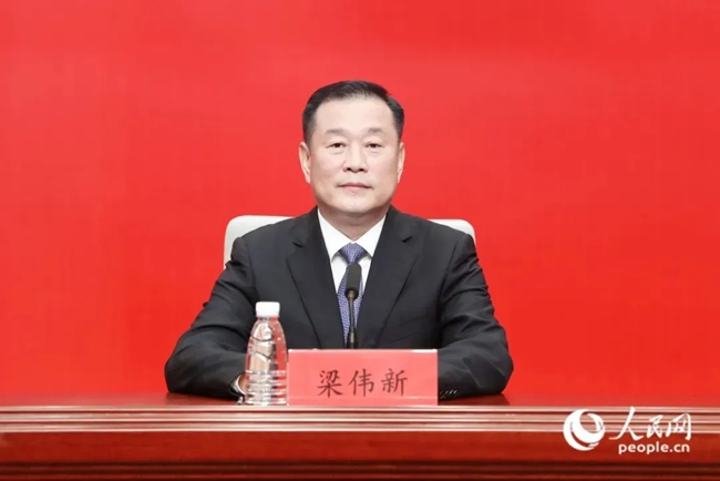 梁伟新(资料图)。人民网 陈永整摄