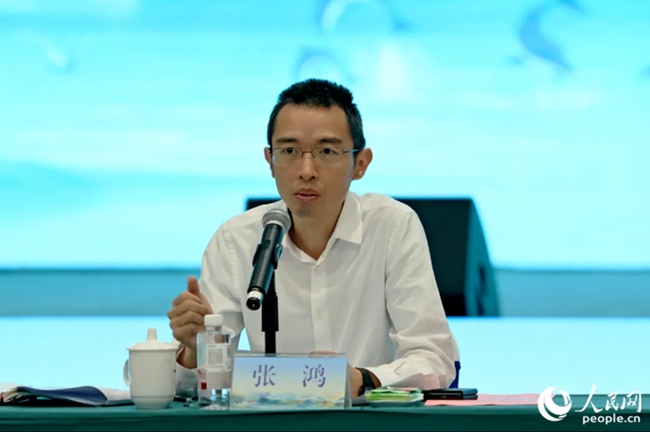 张鸿(资料图)。人民网 李昌乾摄