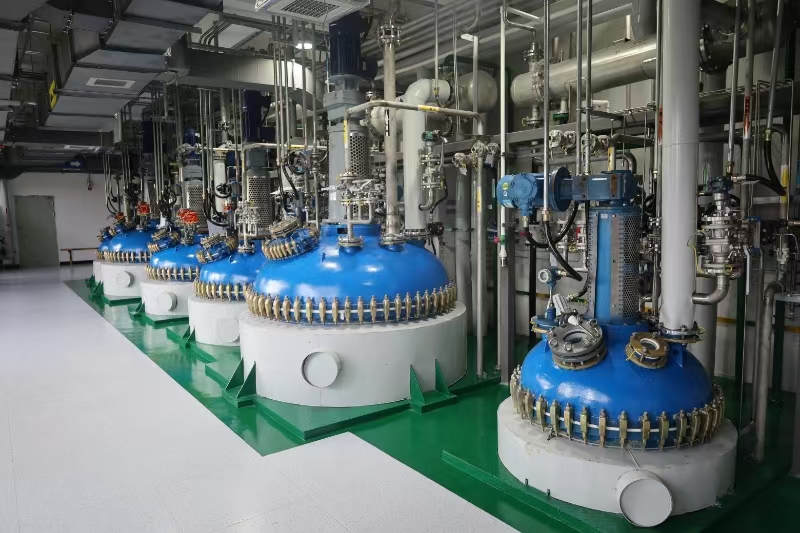 化学合成设备。受访者供图