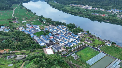 一条生态河“淌”出“金娃娃”
位于金溪河畔的常口村，青山环抱、绿水相依。村头，800亩生机勃勃的橙园里，青翠的果实缀满枝头，在阳光下积蓄着甜蜜。