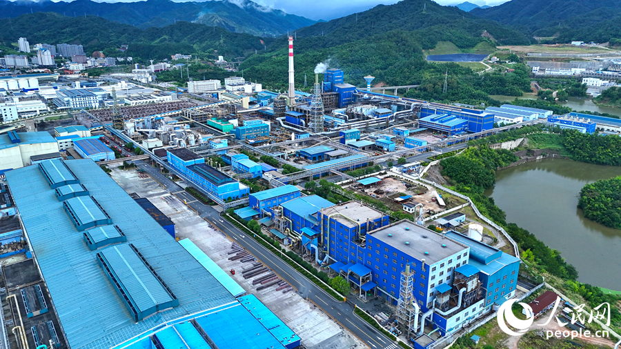 紫金铜业。人民网 李昌乾摄