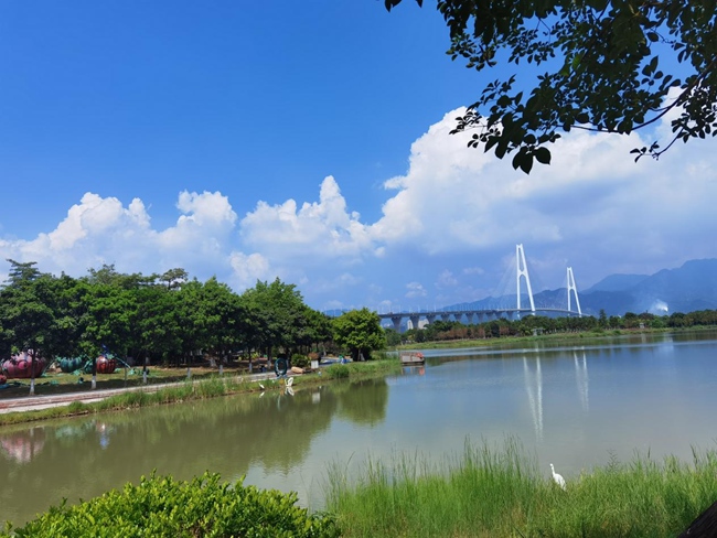 美丽的红光湖。马尾区河长办供图