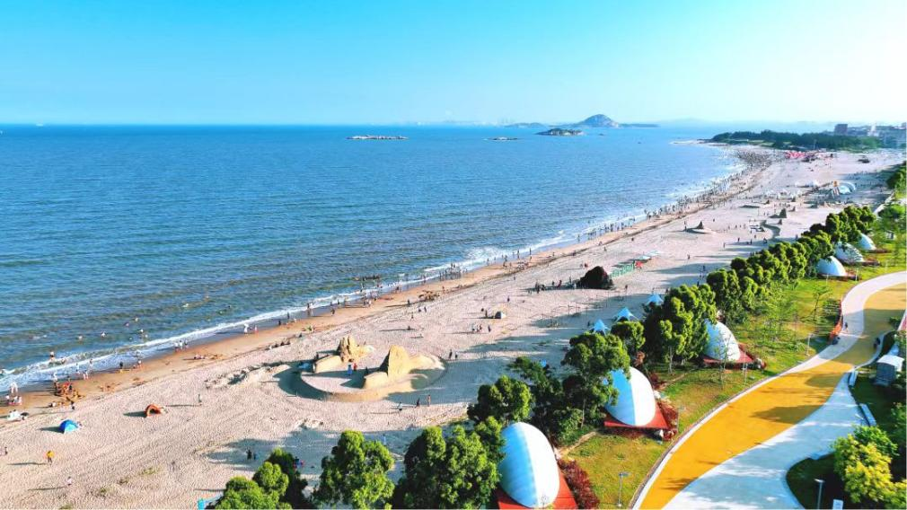 月亮湾沙滩、玉沙湾公园