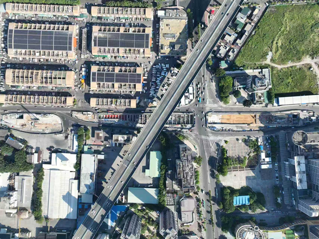 福州市轨道交通2号线东延线一期工程项目青洲站正进行主体结构施工