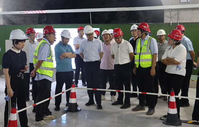 现场观摩。中建海峡供图