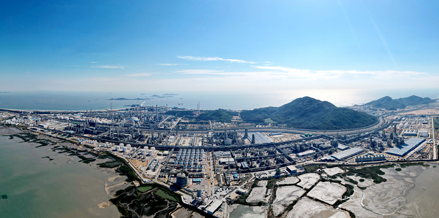 古雷石化基地。詹照宇摄